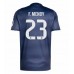Maillot de foot Real Madrid Ferland Mendy #23 Extérieur vêtements 2025-26 Manches Courtes